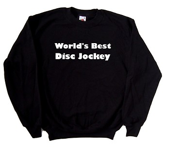 #ad World#x27;s Best Disc Jockey Sweatshirt GBP 15.99