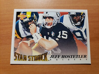 #ad 1995 Score #231 Jeff Hostetler Star Struck NFL From a Fresh Pack $1.99