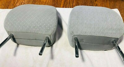 #ad Toyota Sienna 2015 2020 Headrests for Second Row Seats Cloth Light Gray $150.00