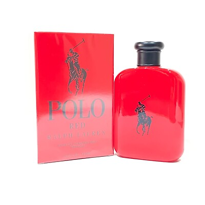 #ad Polo Red by Ralph Lauren for Men EDT Spray 4.2 oz 125 ml New In Box $29.99