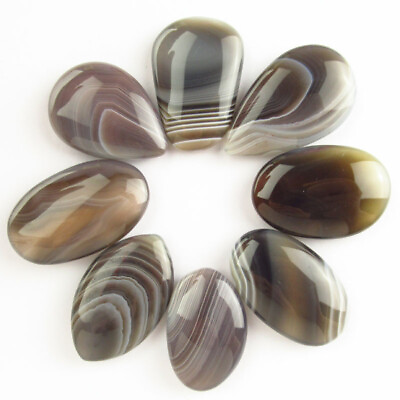 #ad 8Pcs Natural Botswana Agate Different Shapes No Hole B39611 $22.61