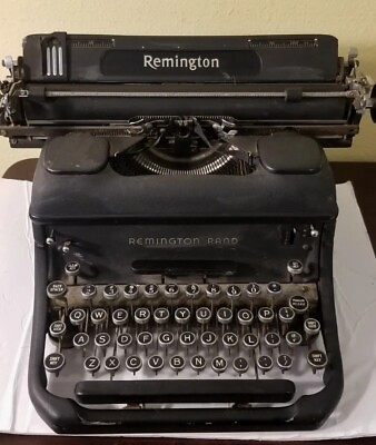 #ad Pick Up Only Remington Rand Model Seventeen Vintage Typewriter No Case $165.00