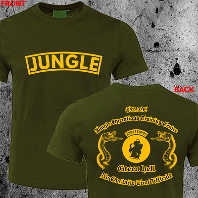 #ad NEW JUNGLE OPERATION TRAINING CENTER JOTC Jungle Expert T SHIRT HQ $22.75