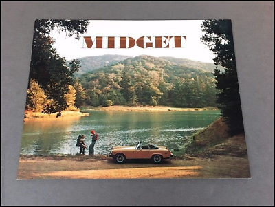 #ad 1976 MG Midget Vintage Original Car Sales Brochure Catalog Convertible $10.36