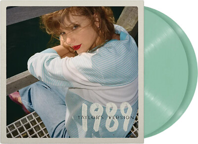 #ad TAYLOR SWIFT 1989 TAYLOR#x27;S VERSION 2 LP AQUAMARINE GREEN VINYL $39.12