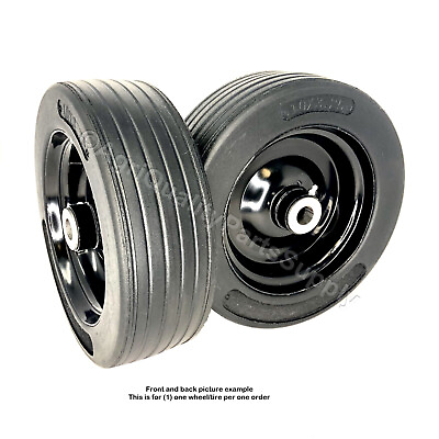 #ad 10quot; x 3.25quot; Solid Finish Mower One 1 Wheel Tire BUSH HOG 87750 NEW Replacement $50.00