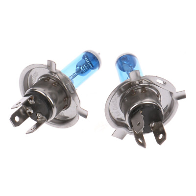 #ad 2PCS Scooter Moped Motorcycle Headlight Bulb H4 P43T 12V 35 35W Pe C $6.36