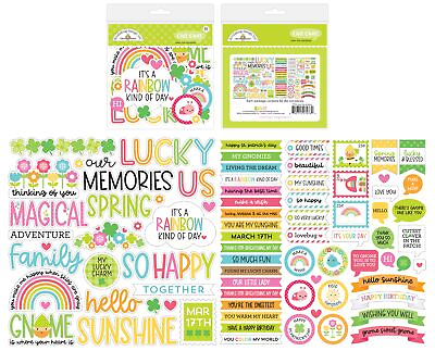 #ad Doodlebug Odds amp; Ends Chit Chat Die Cuts Over The Rainbow $12.84
