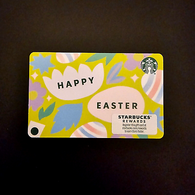 #ad Starbucks Happy Easter #6310 2023 NEW COLLECTIBLE GIFT CARD $0 $2.70