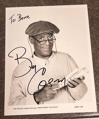 #ad 1997 Bill Cosby Autographed 8 X 10 Photo Very Nice Authentic C $39.00
