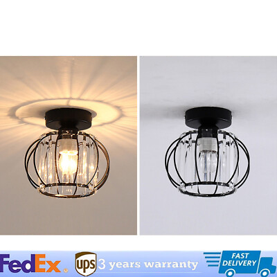 #ad 20W Modern Crystal Chandelier LED Ceiling Light Fixture Pendant Lamp Flush Mount $17.07