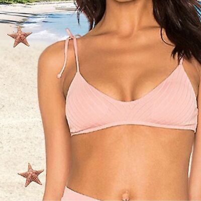 #ad Bikini bralette top size XS primrose color adjustable tie traps by L* Space $30.00