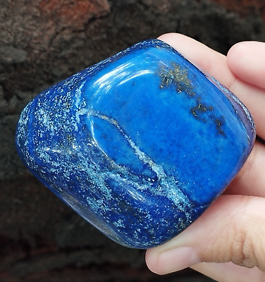 #ad Lapis Lazuli 113gr Polished Gemstone Healing Chakra Natural $59.00