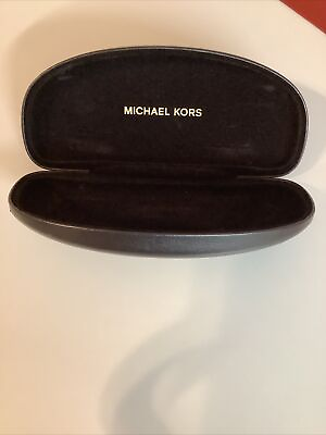 #ad Michael Kors Brown Sunglasses Shell Case Preloved $18.00