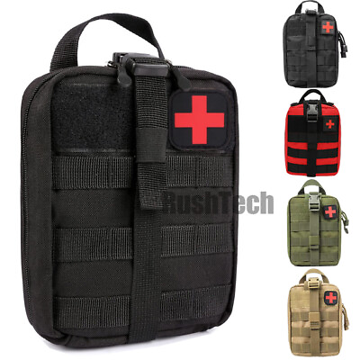 #ad #ad Tactical First Aid Kit Survival Molle Military EMT Medical Pouch Empty Bag $10.67