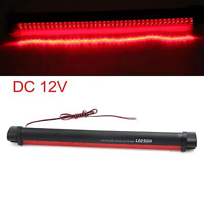 #ad Red 40 LED Auto Car Adhesive 3rd Brake Rear Tail Light High Mount Stop Lamp 12V $15.99