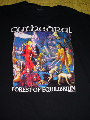 #ad Cathedral Forest of Equilibrium Short Sleeve Black Size S to 5XL T Shirt $16.99
