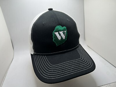 #ad W Logo Snapback Baseball Cap Hat One Size $12.00