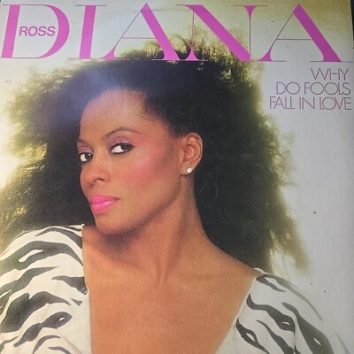 #ad Diana Ross Why Do Fools Fall in Love 1981 AFL1 4153 Vinyl Record LP $15.00