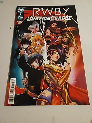 #ad RWBY Justice League #1 COVER A NM OR BETTER $3.99