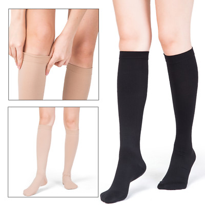 #ad Men Women Compression Socks 20 30 mmHg Medical Stockings Varicose Calf Swelling $24.16