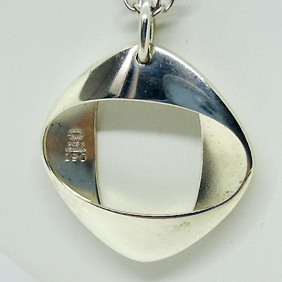 #ad GEORG JENSEN Sterling Silver Pendant #190 Henning Koppel Pre owned w no box $199.99