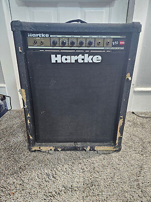 #ad Hartke b90 bass amplifier 90 watt Works cosmetic issues $154.99