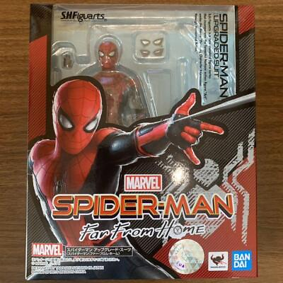 #ad BANDAI S.H.Figuarts Spider Man Far From Home Upgrade Suit Action Figure $46.96