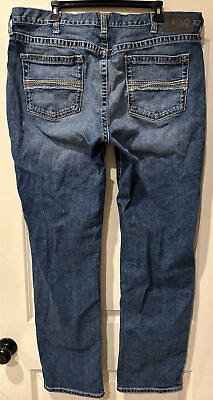 #ad Ariat M2 Traditional Relaxed Boot Cut Men#x27;s Jeans 40x34 Medium Wash Denim $32.98