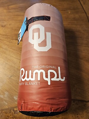 #ad Rumpl Original Puffy Blanket OKLAHOMA SOONERS BRAND NEW WITH TAGS $69.99