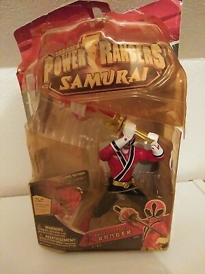 #ad Saban#x27;s Power Rangers Samurai Sword Morphin Ranger Fire New Damage Package $14.99
