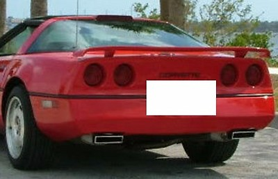 #ad Fits Chevy Corvette Coupe 1984 1996 Post Style Rear Trunk Spoiler Unpainted $218.45