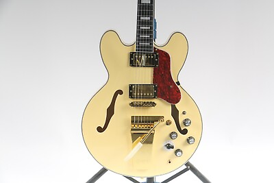 #ad Yellow Custom Electric Guitar Celluloid Binding HH Pickup Mahogany Neck 6 String $312.48