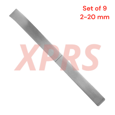 #ad Set of 9 Swiss Pattern Osteotomes 5quot; Straight 2 20 mm Premium German Stain. $114.99
