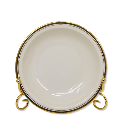 #ad Rosenthal Princess Gold Fruit Bowl 5quot; Gold on Cream Vintage $6.00