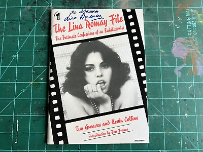 #ad Lina Romay File Autographed by Lina Jesus Jess Franco Tim Greaves Kevin Collins $200.00