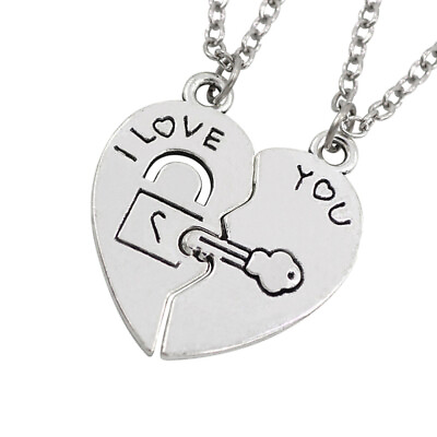 #ad Promise Necklace Engagement Jewelry Relationship Necklaces Friendship Necklace $8.53