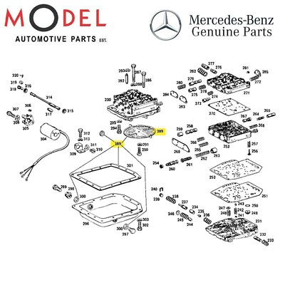 #ad Mercedes Benz Genuine GEAR FILTER KIT A1122700098 $99.00