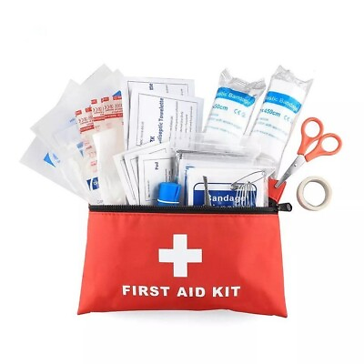 #ad #ad Travel Survival First Aid Emergency Kit $6.99
