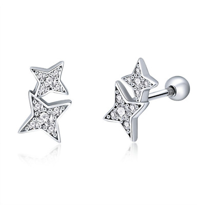#ad Women Fascinating Starlight 925 Sterling Silver CZ Shining With Charming Jewelry $7.64