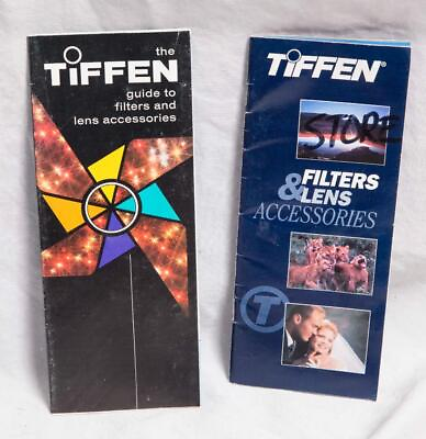 #ad Lot of 2 Tiffen Guide to Filters amp; Lens Accessories $10.99