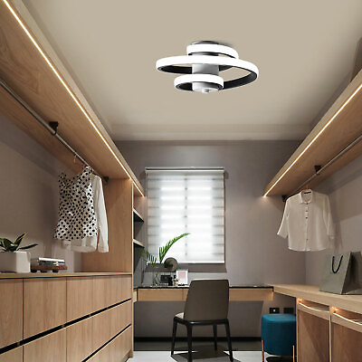 #ad Acrylic LED Ceiling Light Flush Mount Lamp Modern Living Room Chandelier 19W US $18.05