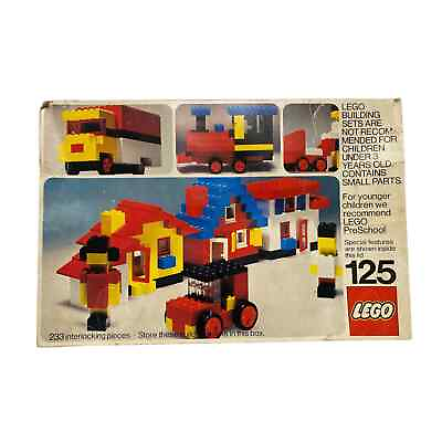 #ad Vintage LEGO Box March 1974 *BOX ONLY No Bricks* Movie TV Prop Compartment $75.00