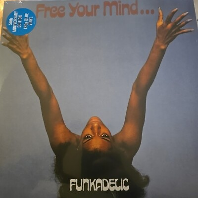#ad Free Your Mind 180gm Blue Vinyl by Funkadelic Record 2020 $29.92