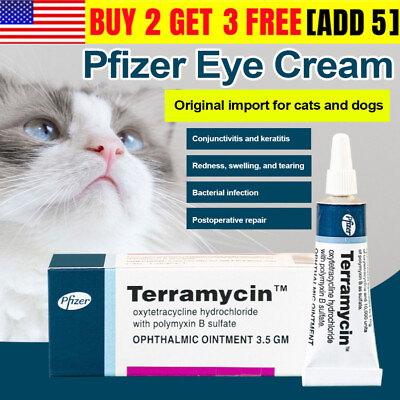 #ad 2024 Pet Cat Dog Eye Ointment Pet Eye Ointment Corneal Inflammation Eye Ointment $2.99