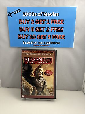 #ad Alexander DVD 2005 2 Disc Set Directors Cut $2.99
