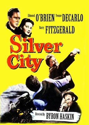 #ad Silver City New DVD Colorized Rmst $16.09