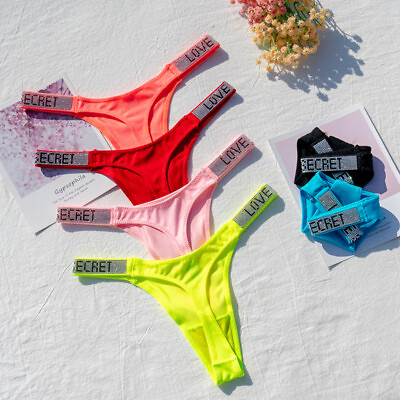 #ad Women Sexy High Cut G string Thongs Babydoll Lingeries Bottom Underwear Panties♡ $4.88