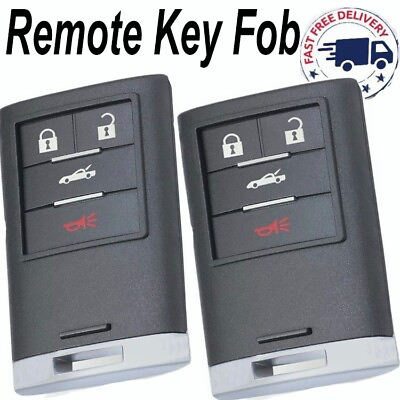 #ad 2X Smart Remote Key Fob for 2005 13 Chevrolet Corvette M3N5WY7777A 25926479 6480 $38.99