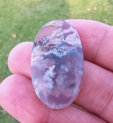 #ad Amazing Scenic Rainbow Agate High Quality Cabochon 100% Natural Oval Shape $42.00